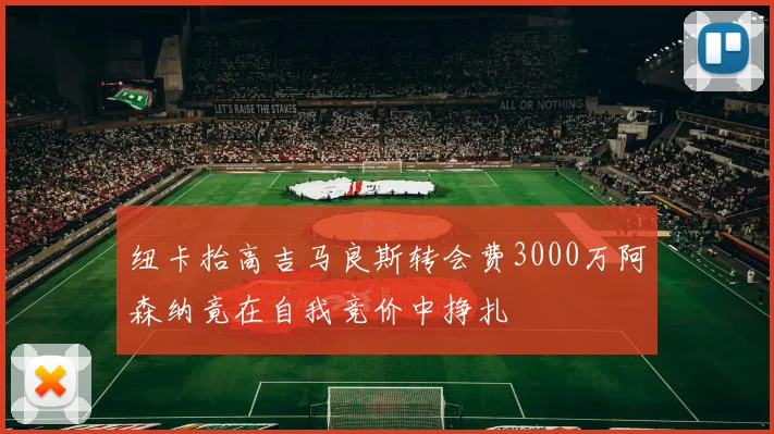 纽卡抬高吉马良斯转会费3000万阿森纳竟在自我竞价中挣扎