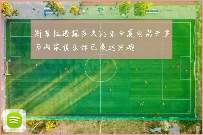 斯基拉透露多夫比克今夏或离开罗马两家俱乐部已表达兴趣